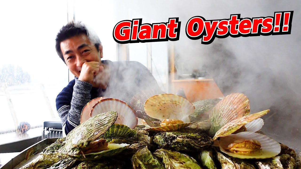 [Eng Sub] Giant Oysters | หอยนางรมญี่ปุ่นลงไปกินกลางทะเลใหญ่สุด Kesennuma  | SugoiJapan | Ep334