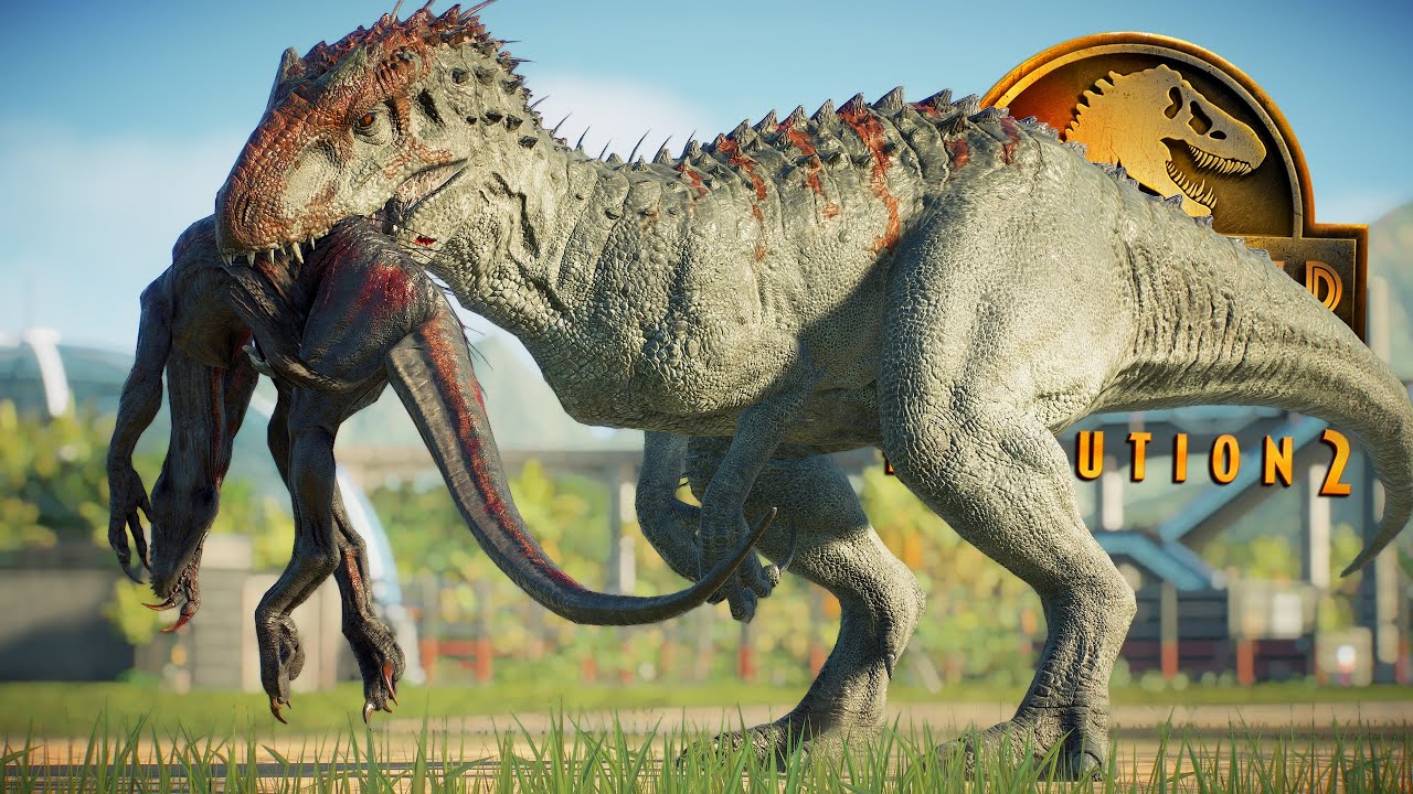 INDOMINUS REX SHOWCASE | New Indoraptor Kill, All Skins & Animations - Jurassic World Evolution 2
