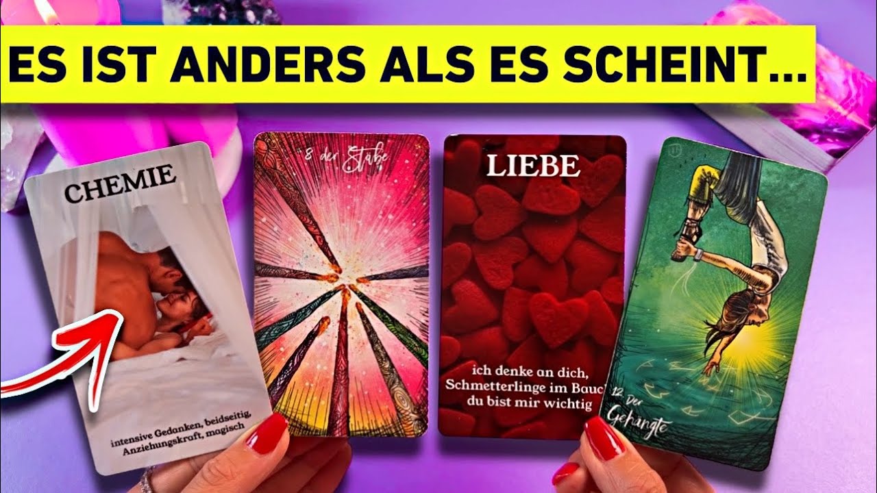 TRAGISCH 😳 JEMAND würde sich SO GERNE melden doch Er hat einen GRUND ES ZU LASSEN... Tarot Liebe