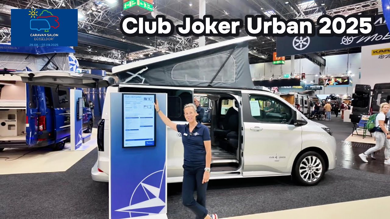 Der neue Westfalia Club Joker Urban 2025 – präsentiert von Eva auf dem Caravan Salon Düsseldorf