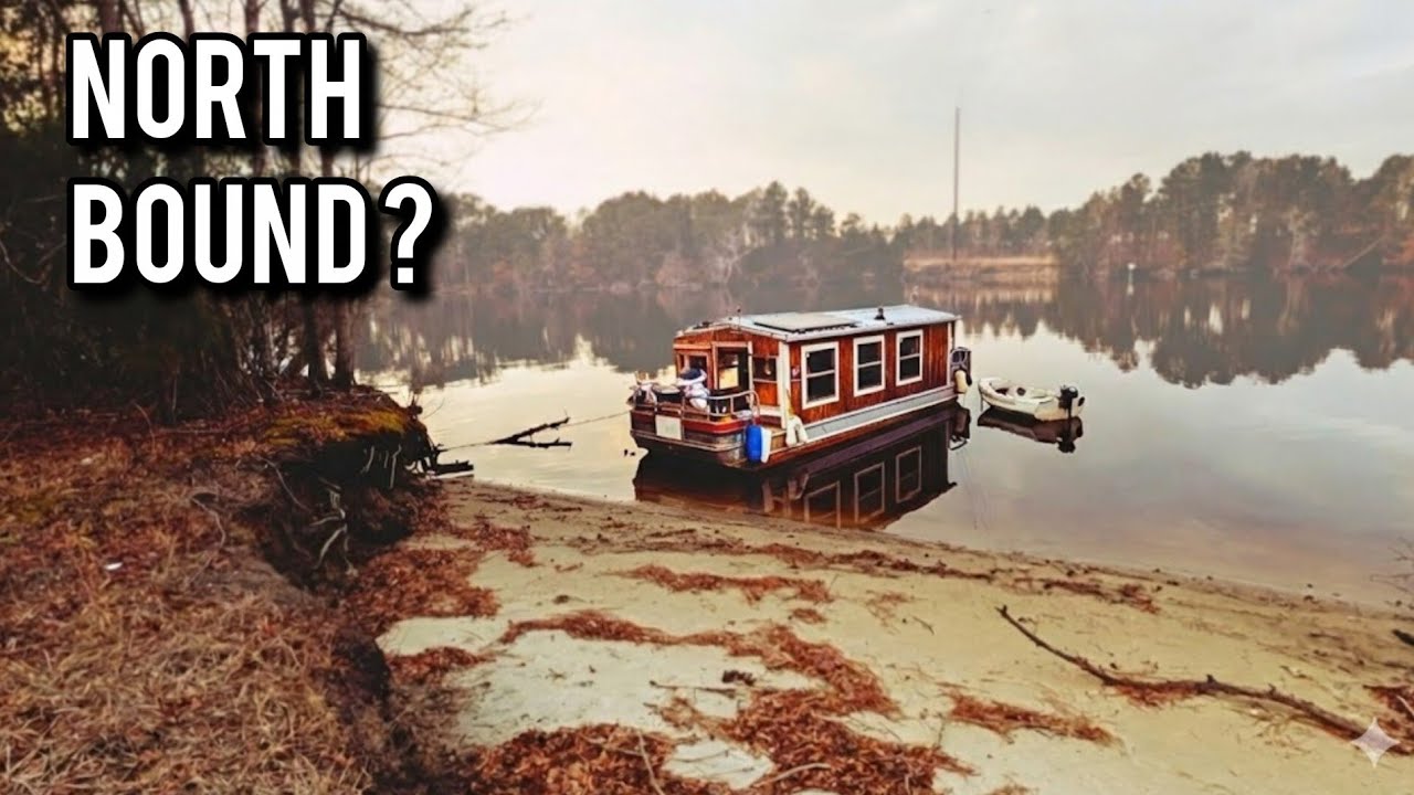 We DIDN'T PLAN this stop | The Great Loop on a Shanty Boat 