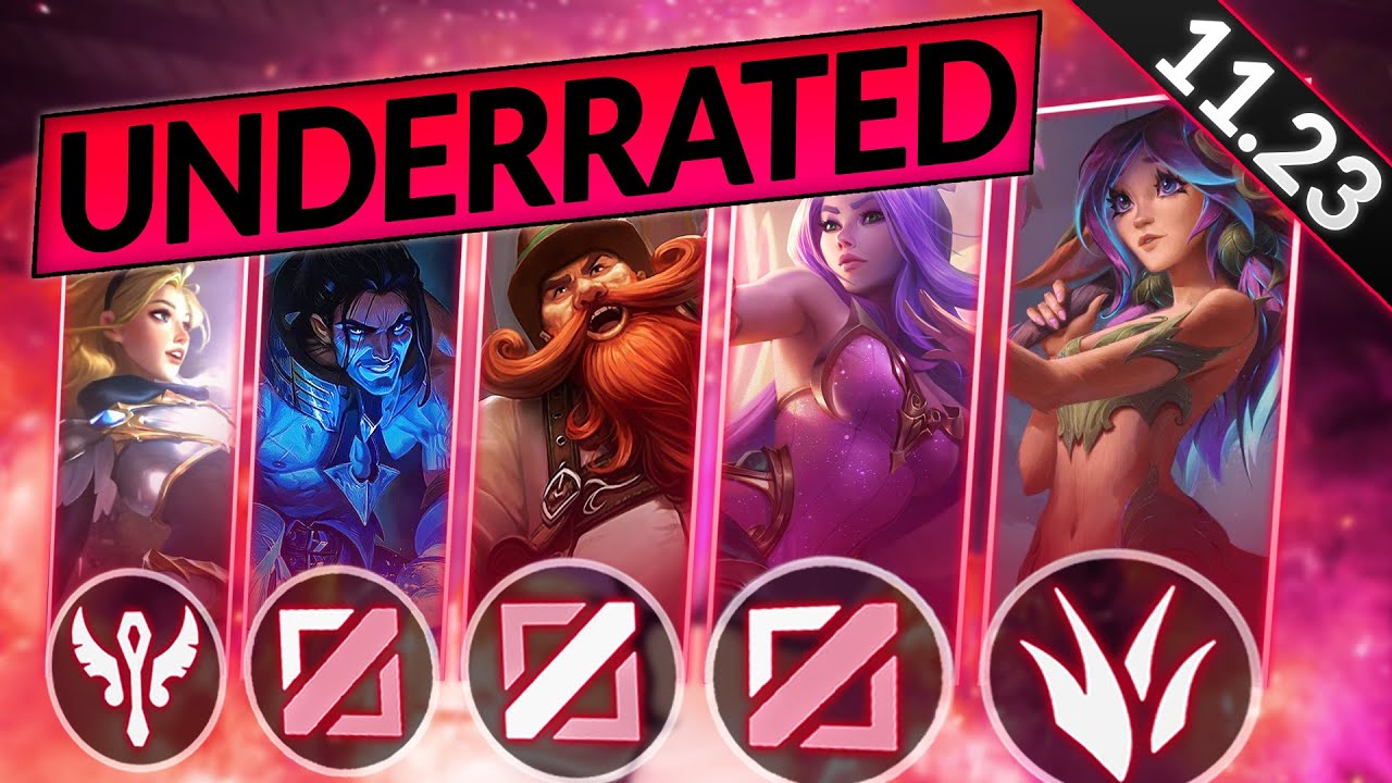 15 UNDERRATED Champions of ALL ROLES to ONE-TRICK in Patch 11.23 - LoL Guide