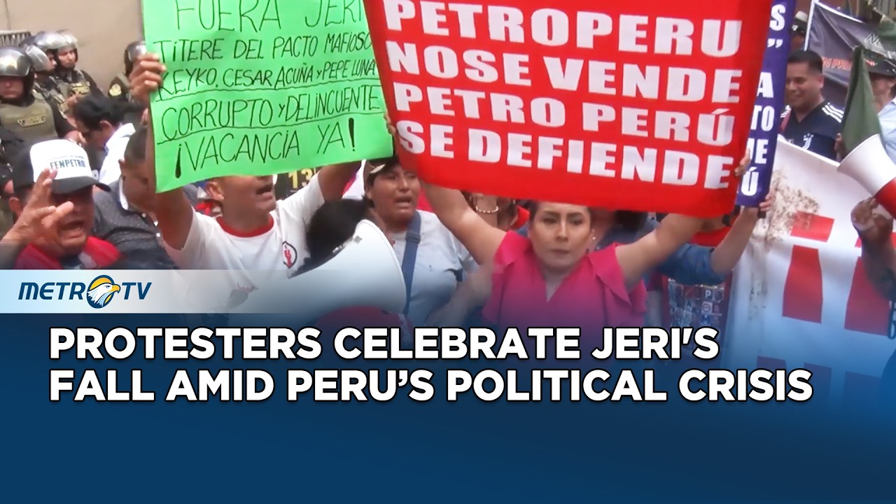 Peru's Interim President Jeri Ousted After Four Months