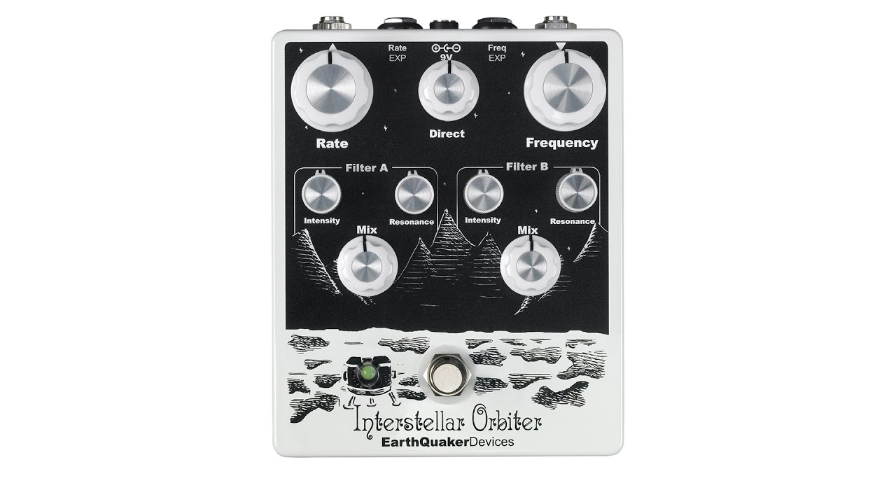 EarthQuaker Devices Interstellar Orbiter Dual Resonant Filter Demo