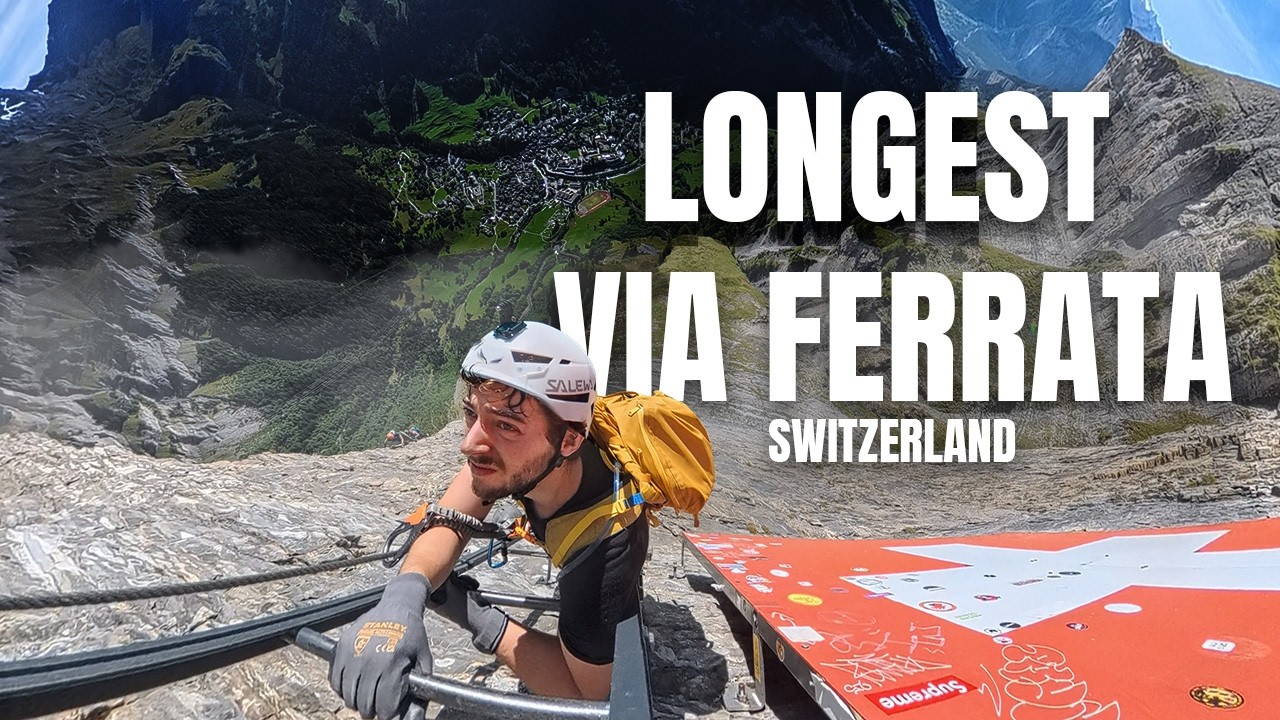 I hit my limit on Switzerlands Longest Via Ferrata (Daubenhorn)