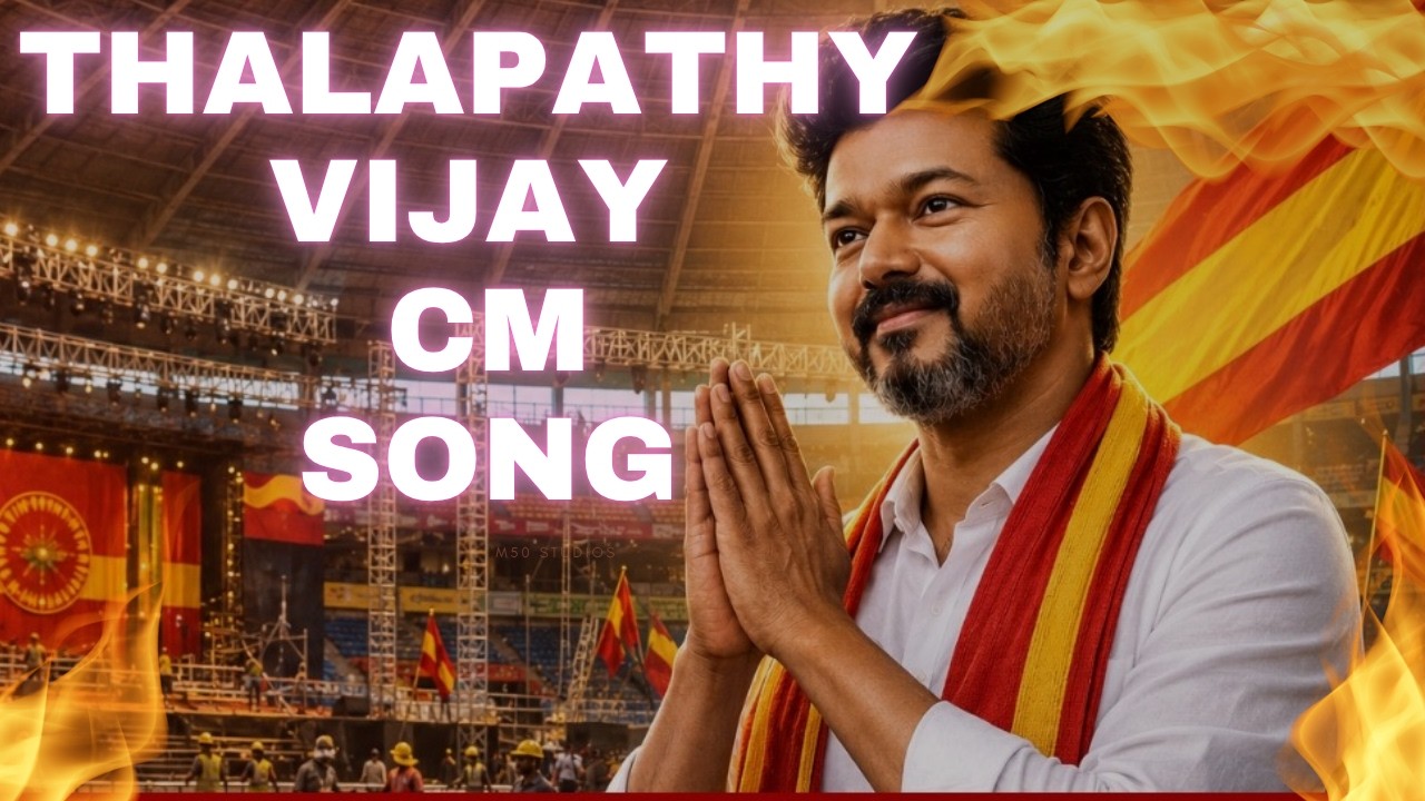 Thalapathy Vijay CM Song | Thalapathy Vijay Mashup | TVK Song | M50 Studios