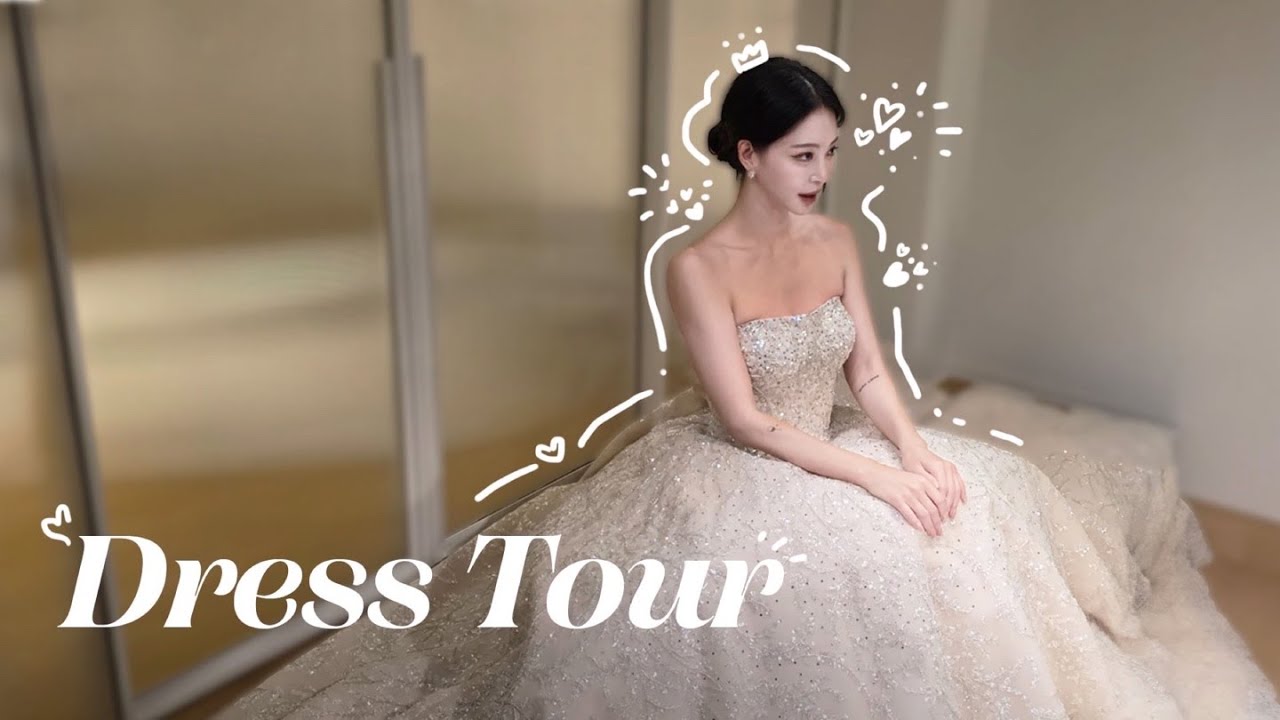 ENG 나만의 웨딩드레스 찾기 | Dress Tour for My Dream Wedding