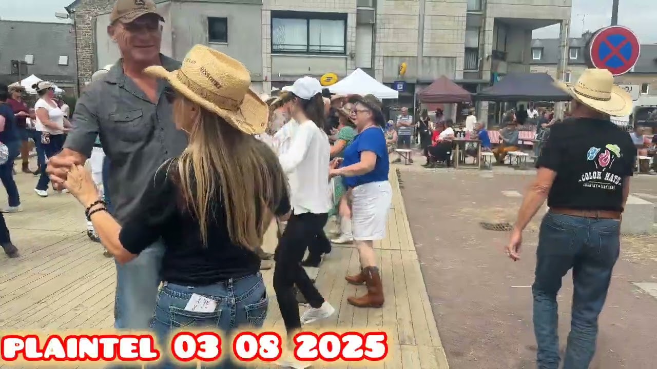 La Piste de dance country à Plaintel le 03 08 2025