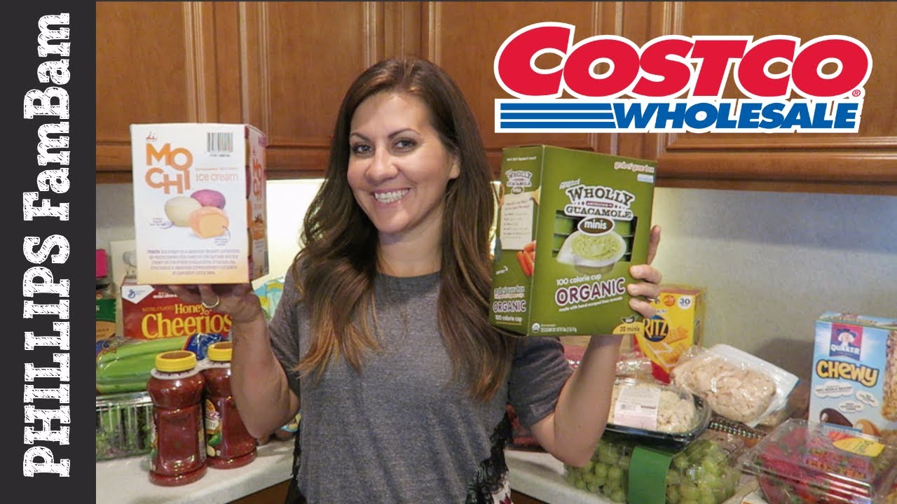 MASSIVE COSTCO GROCERY HAUL & SHOP WITH ME | FAMBAMMER FAVORITES | PHILLIPS FamBam Hauls