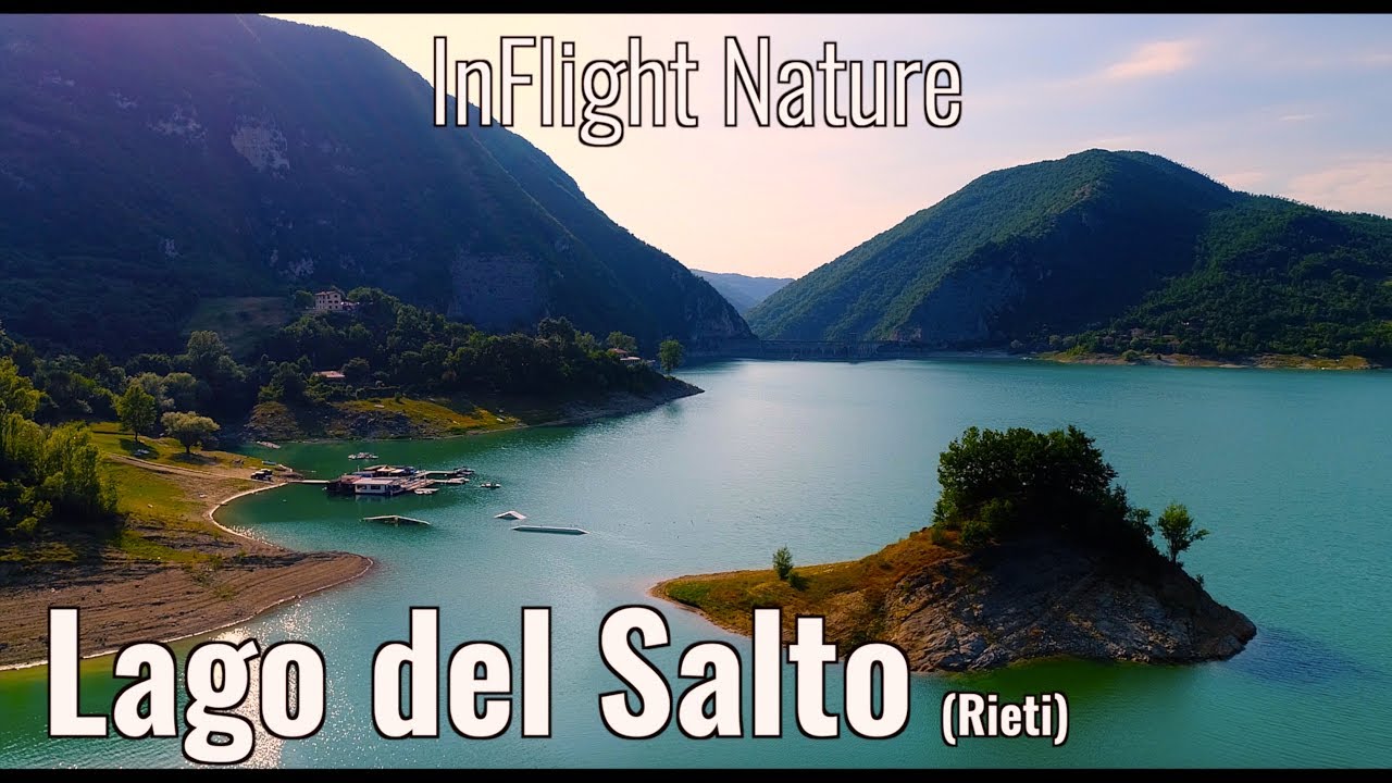 InFlight Nature - Lago del Salto (Rieti) Drone 4K View - DJI Phantom 4 Pro