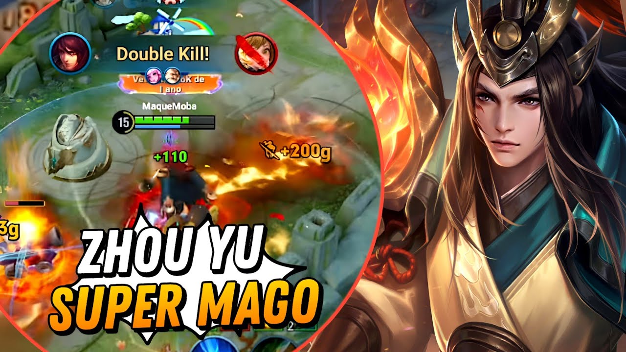 ZHOU YU FOI BUFADO E NINGUEM SABE DISSO - HONOR OF KINGS