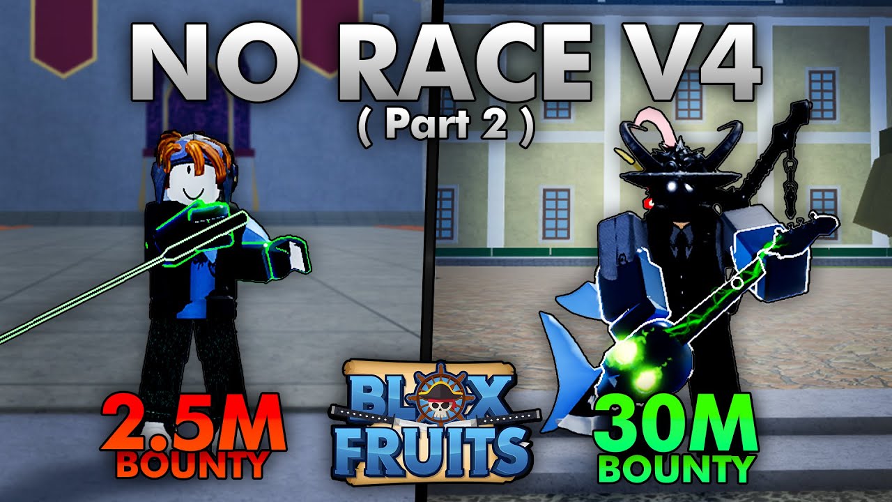 Speedrunning to 30M Bounty WITHOUT Race V4 PT.2 | Blox Fruits