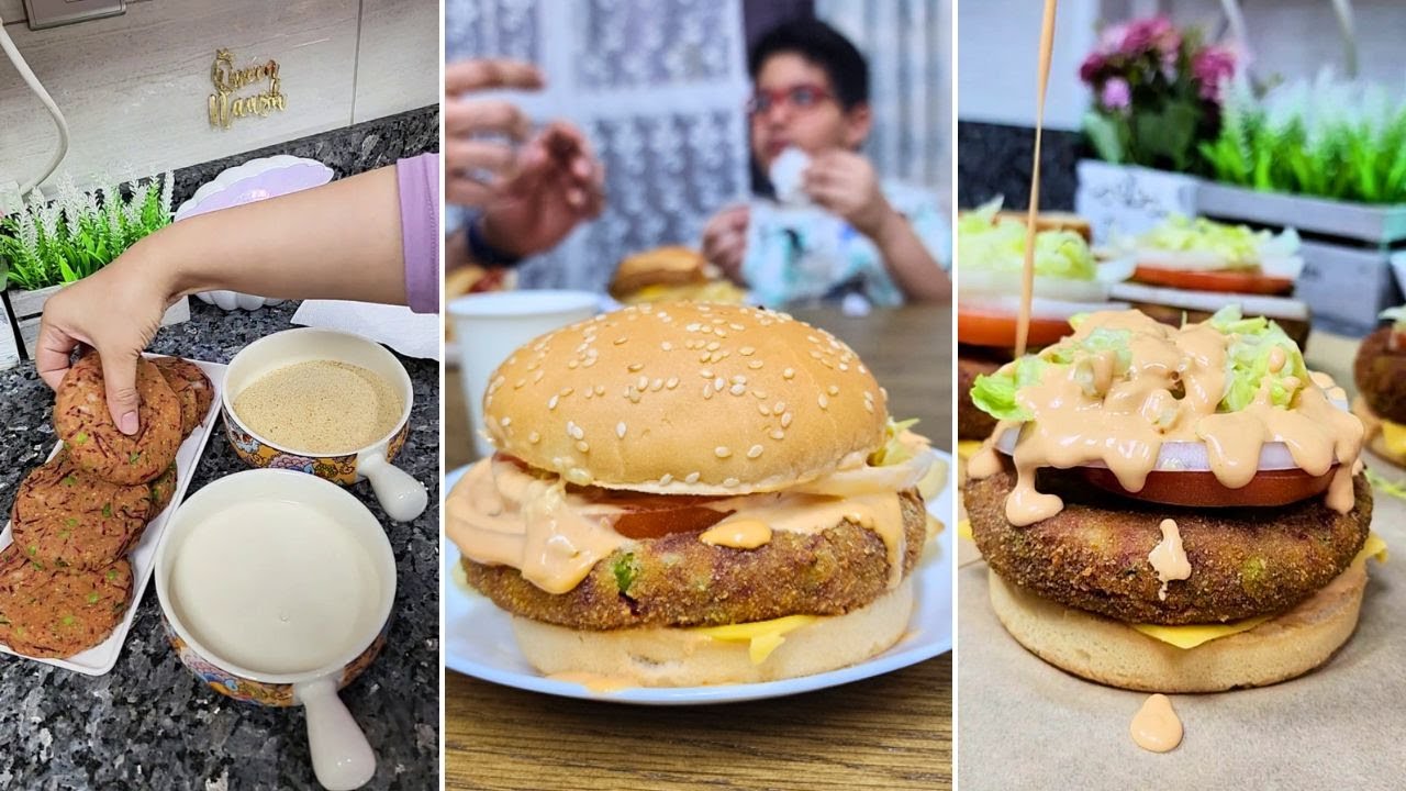 World k sub se mazedaar burgers 😋 Titanic Juicy Burgers