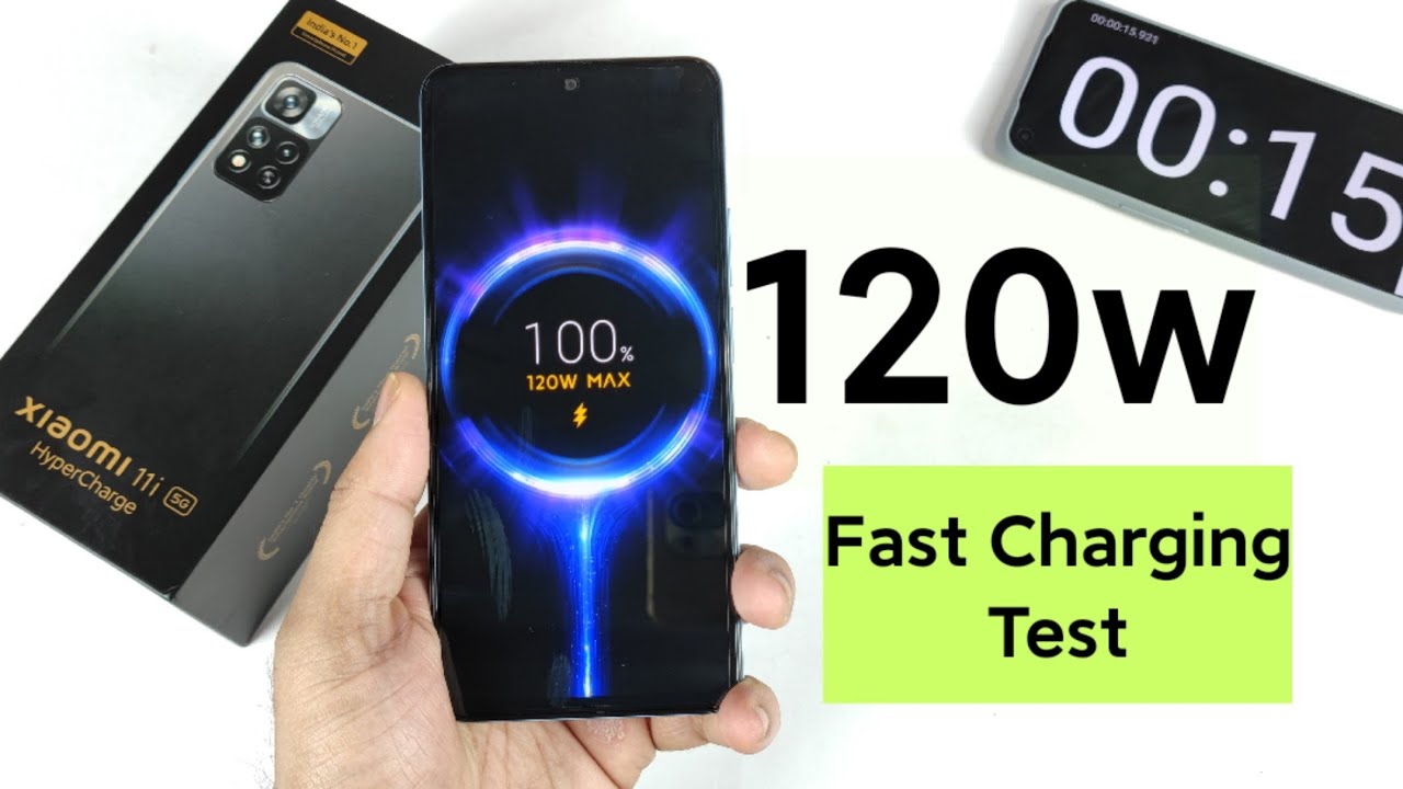 120w Xiaomi 11i HyperCharge Speedtest can it charge in 15mins 🤔🔥🔥🔥