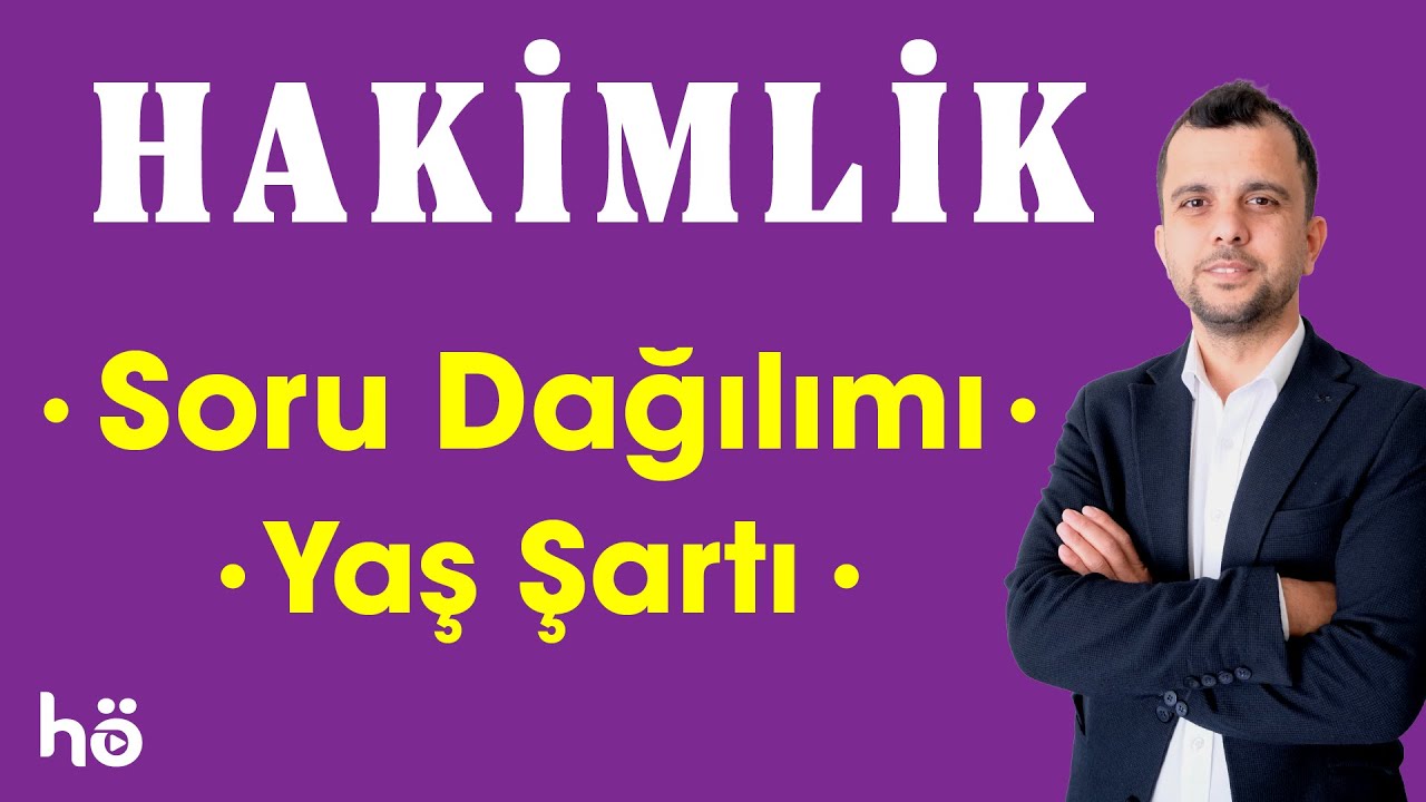 2025 | Hakimlik Soru Dağılımı