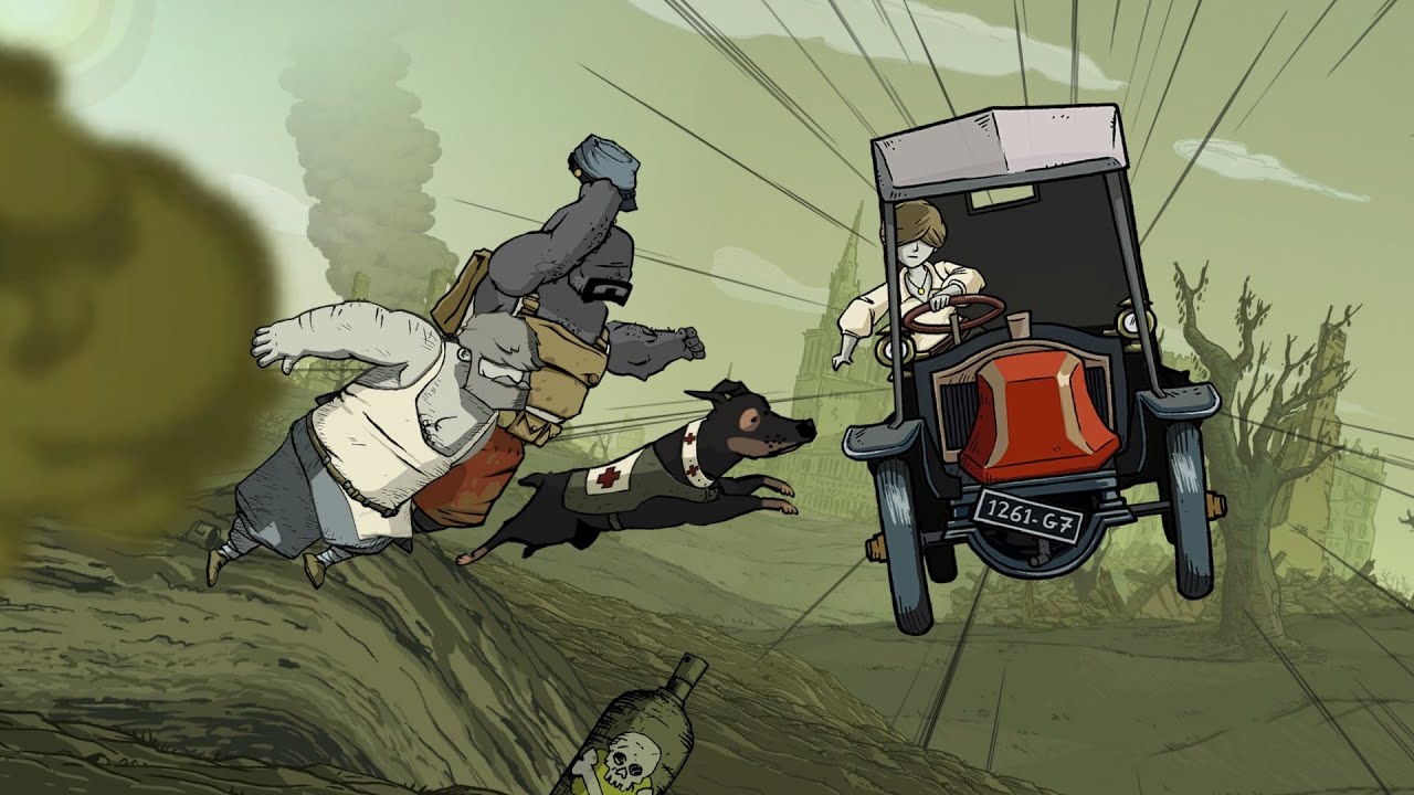 Valiant Hearts: The Great War - All taxi driving sequences