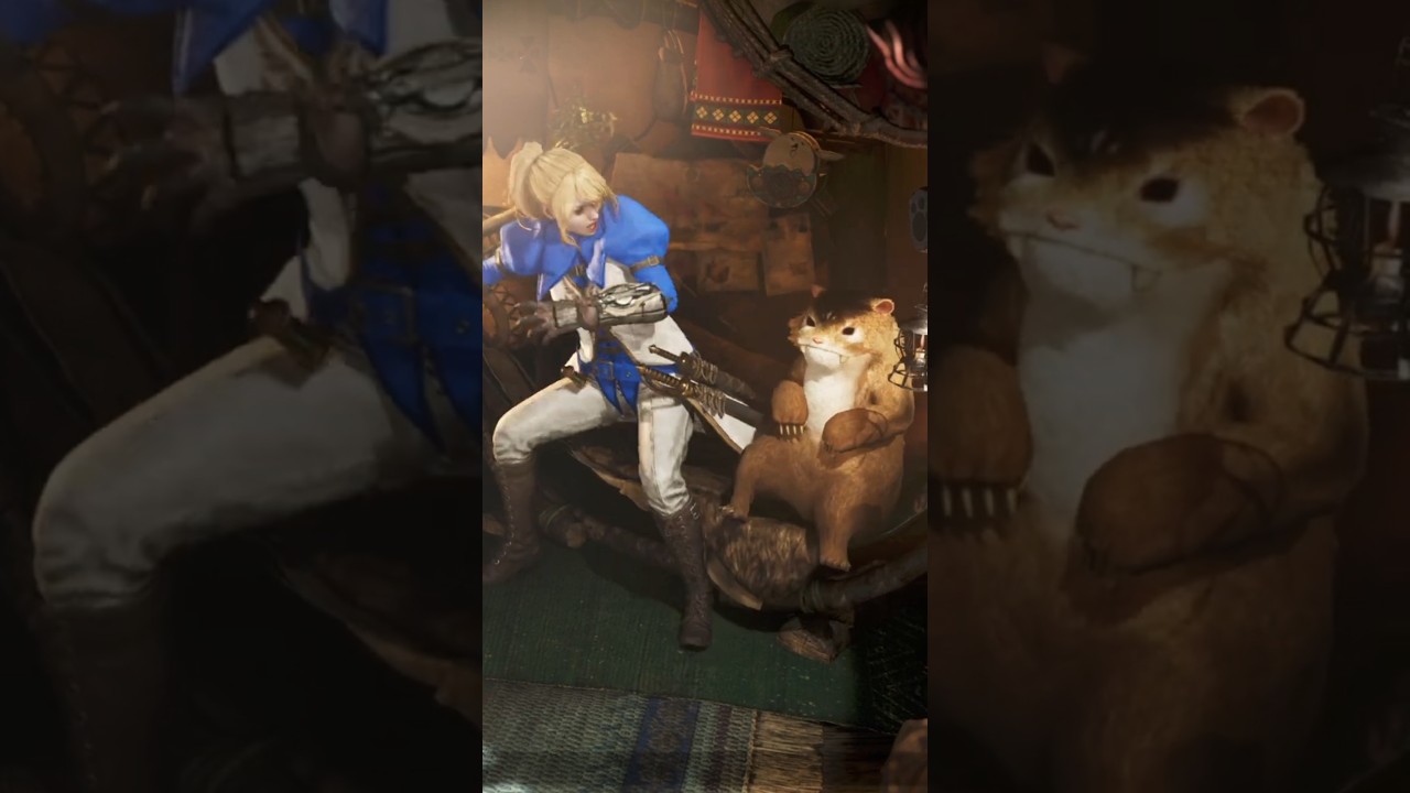Wait a minute! You're not my Palico!   