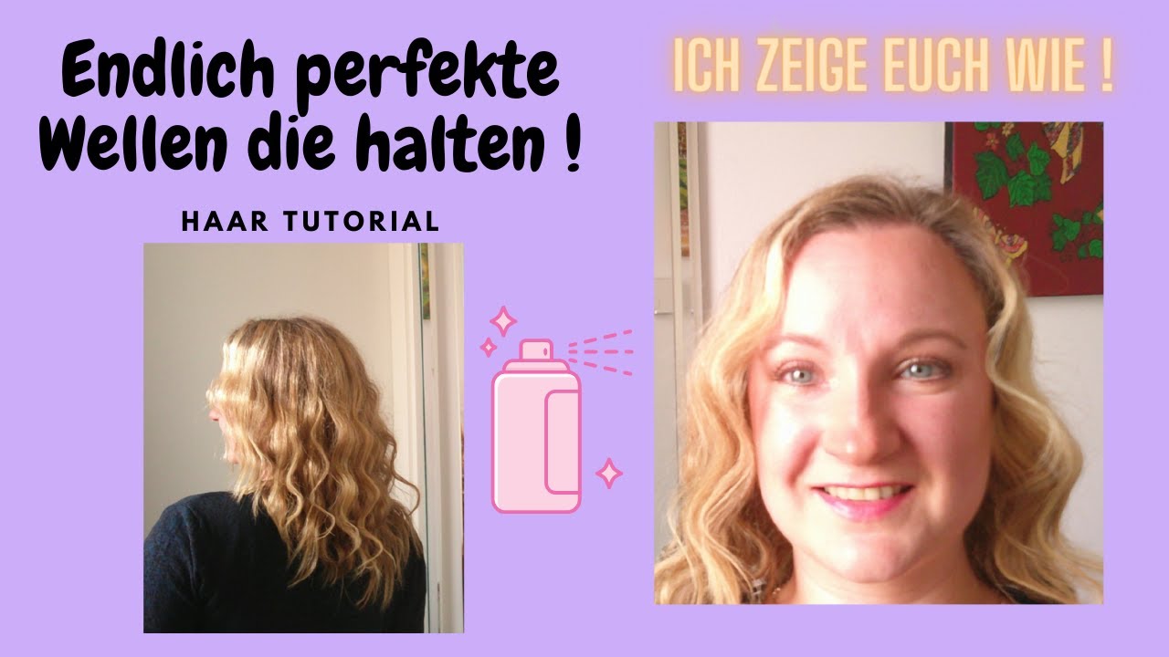 Haar Tutorial ! Perfekte langanhaltende Wellen mit dem Tondeo Cerion big Wave ( Welleneisen ) !