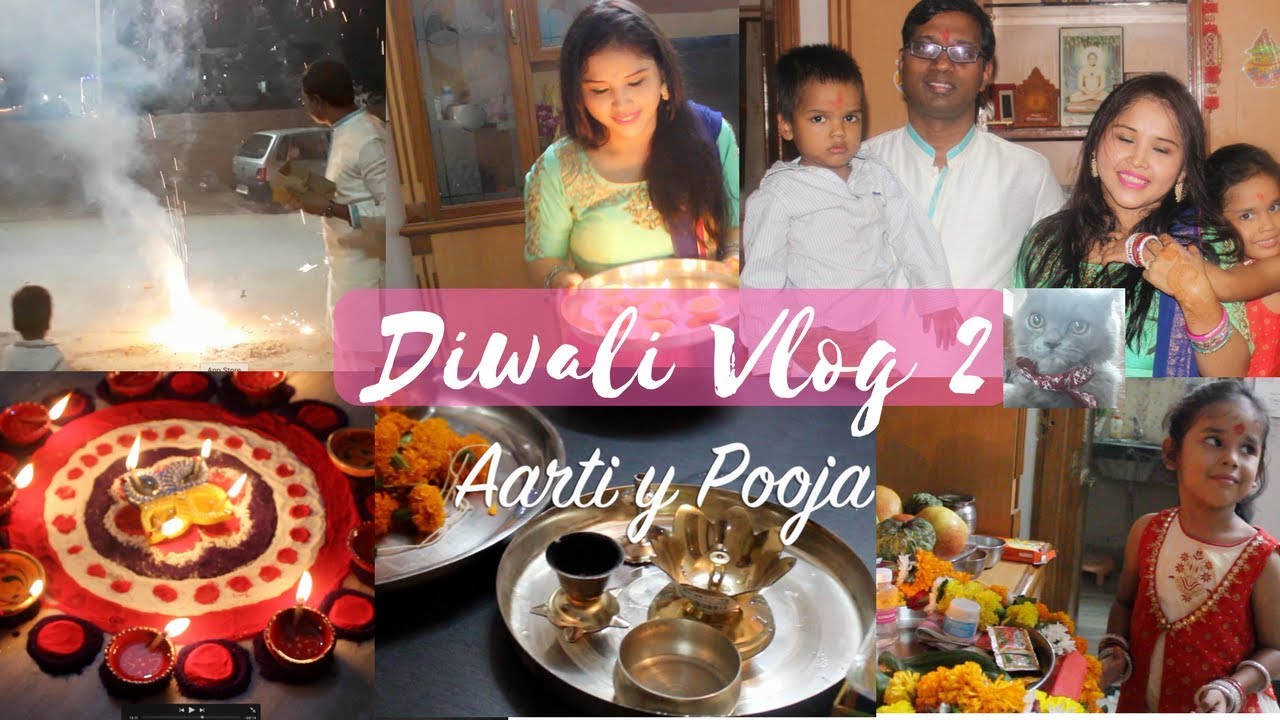 AÑO NUEVO HINDU - DIWALI VLOG 2 - VLOG 44 -  Que y Como se hace la Pooja? - Vvivir en la India Vlogs