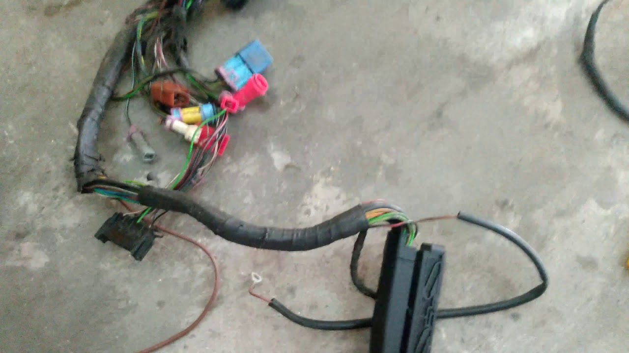 Como indentificar conectores do chicote de injeção do motor AP (Módulo 1AVP)