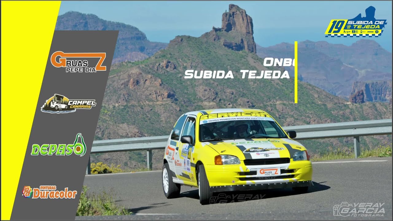 Onboard Subida Tejeda 2022 - Sergio Su&aacute;rez - Toyota Starlet EP91