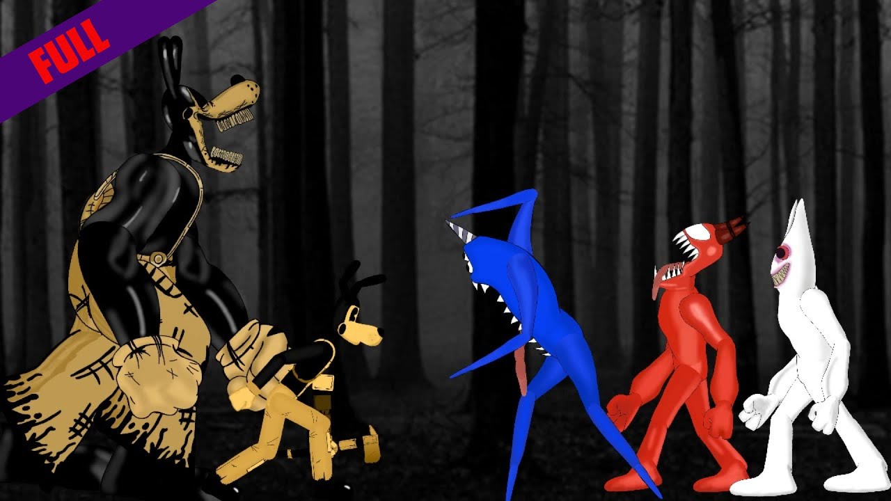 Which is Stronger? Bendy and The Ink Machine or Garten of Banban? Borris vs Nabnab and Banban