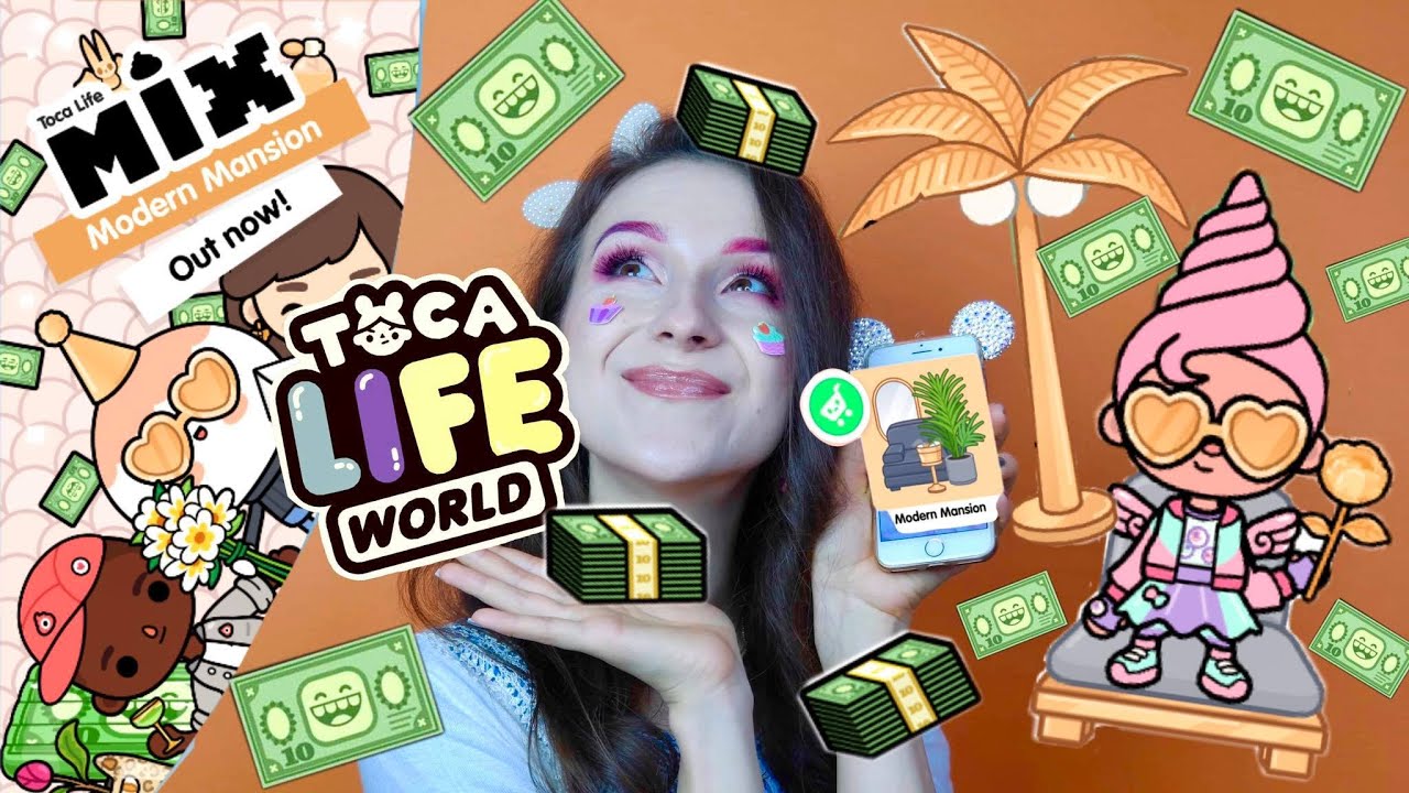 TOCA BOCA!✨NAJNOWSZY DODATEK MODERN MANSION💛