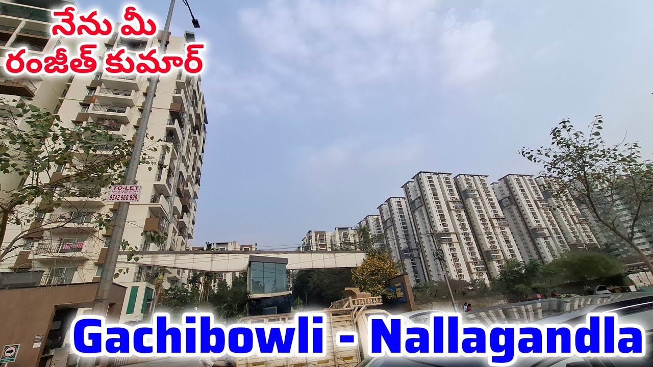  Brand New 2&3BHK Flats For Sale || Nallagandla || Walkable Distances Neo Mall - DMART || #Hyderabad