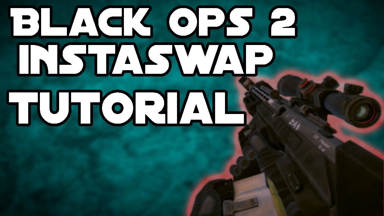 BO2 Trickshot Tutorial #1 (The Instaswap)