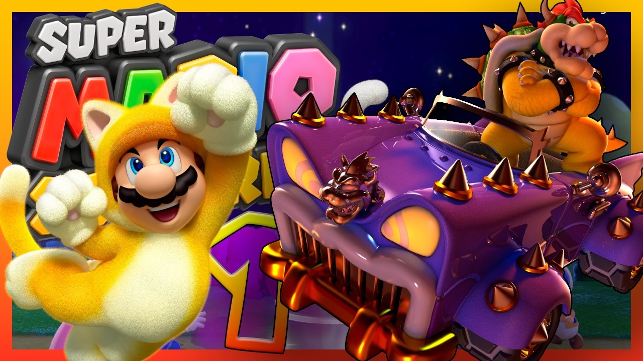 SUPER MARIO 3D WORLD 🐱 Part 1: Bowser entführt die Feen!