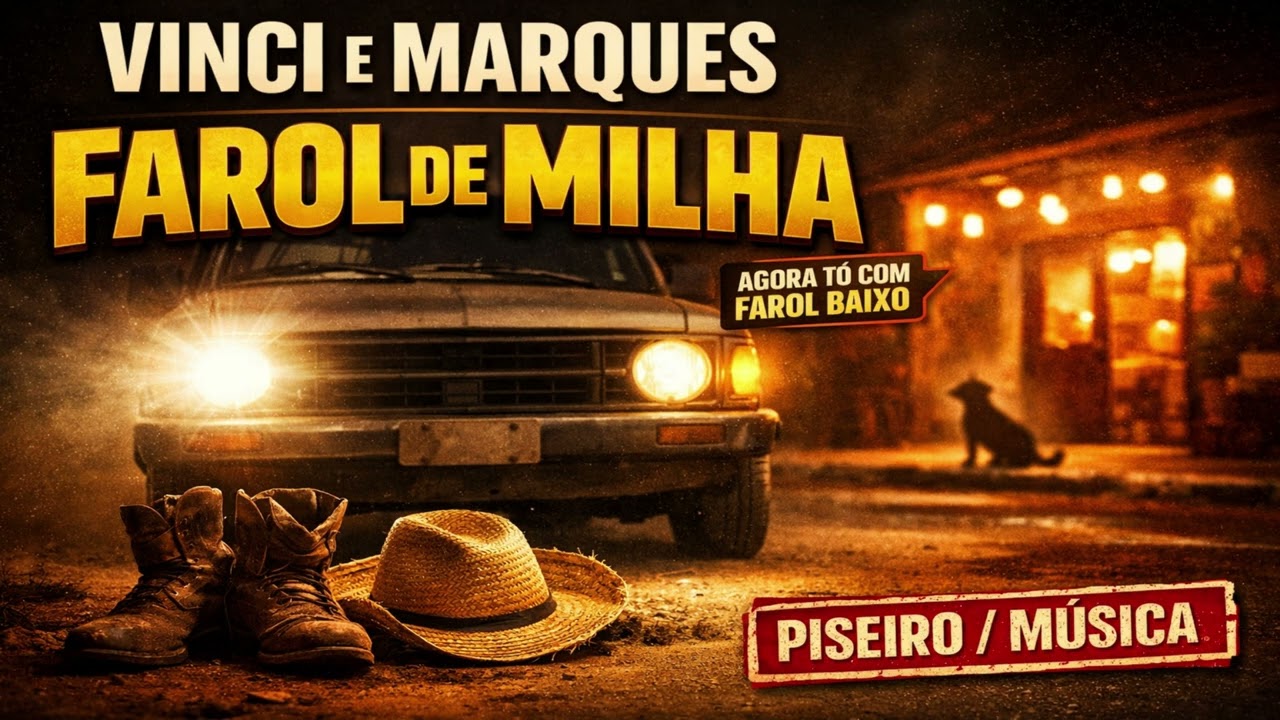 FAROL DE MILHA (Piseiro) — VINCI E MARQUES | Música Nova