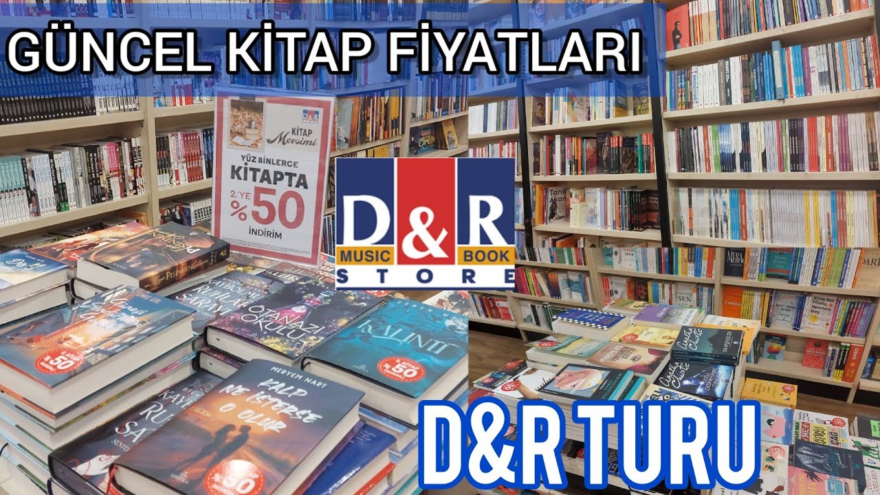 D&R TURU / Kitapların Güncel Fiyatları, Hayalde Kalan Kitap Alışverişi, Artan Kitap Fiyatları Tepkim