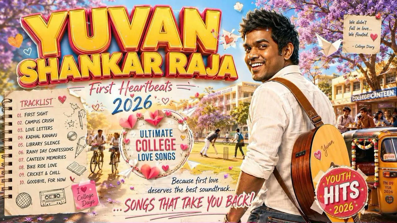 Yuvan Shankar Raja 🌟 Ultimate Collection of Blockbuster Movie Hits 🎤 #YuvanShankarRaja #TamilHits