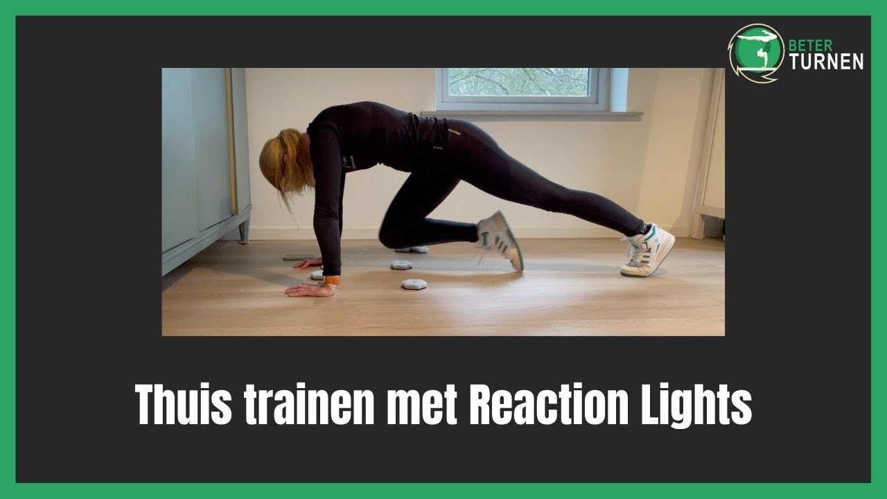 Thuis trainen met Reaction Lights - Reaction X | Reactie lampen ⭐ Beste alternatief voor Blazepod ⭐