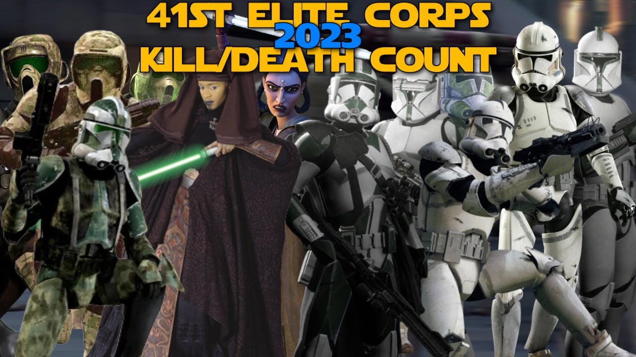 Star Wars 41st Elite Corps 2023 Carnage Count