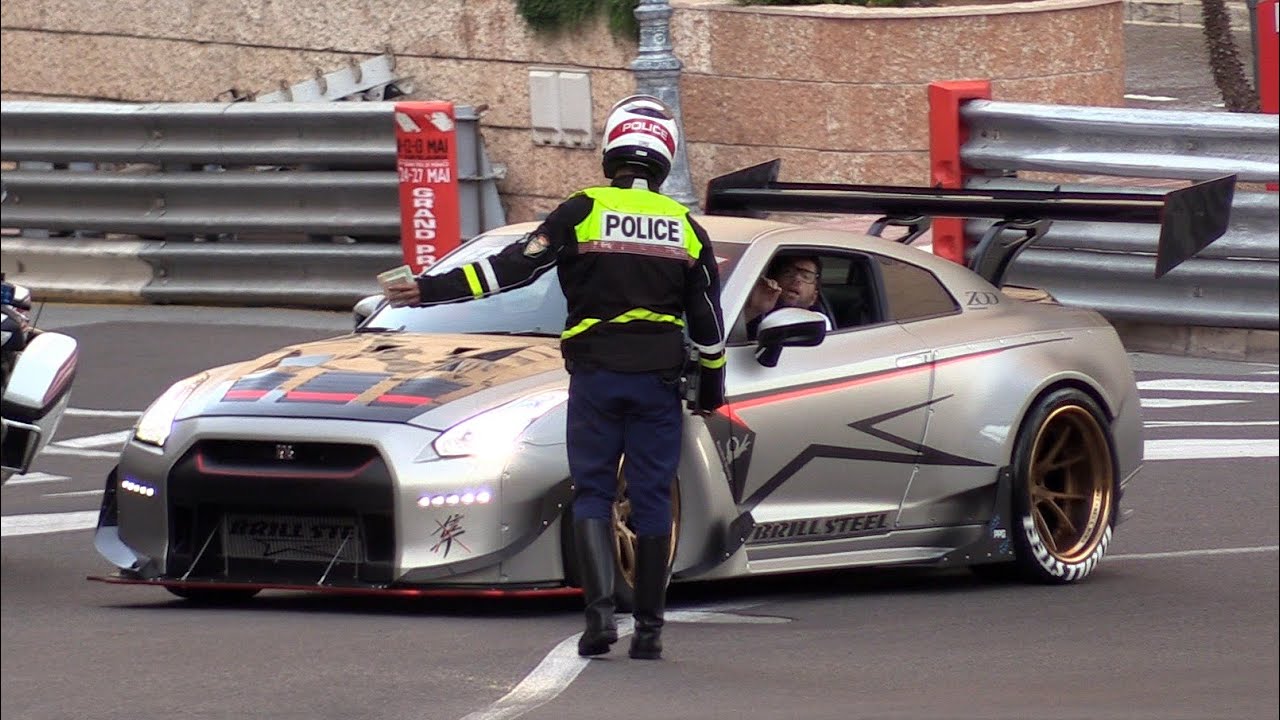 POLICE vs SUPERCARS In Monaco! TOP MARQUES Monaco!