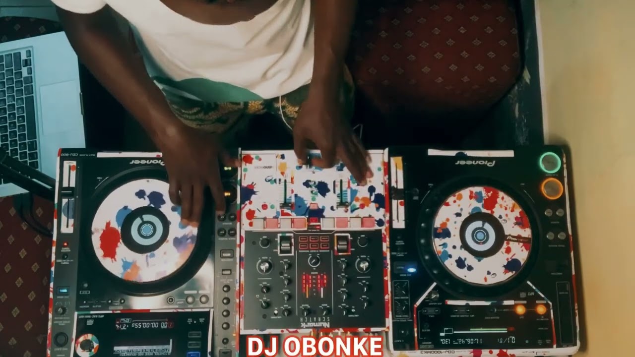 Scratching/Beat Juggling with Pioneer Cdj 900 X Cdj 1000Mk3 X Numark Scratch Mixer - Dj Obonke