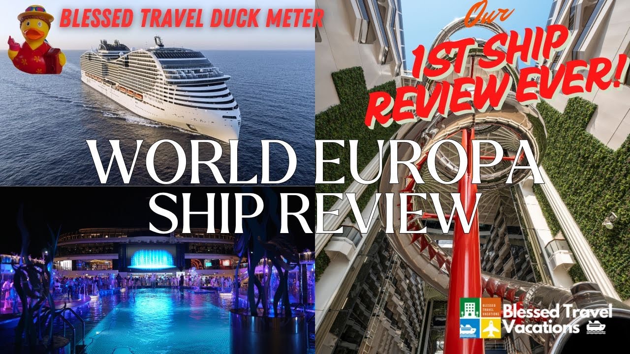 Обзор судна MSC World Europa &mdash; наш ПЕРВЫЙ обзор судна В ИСТОРИИ!