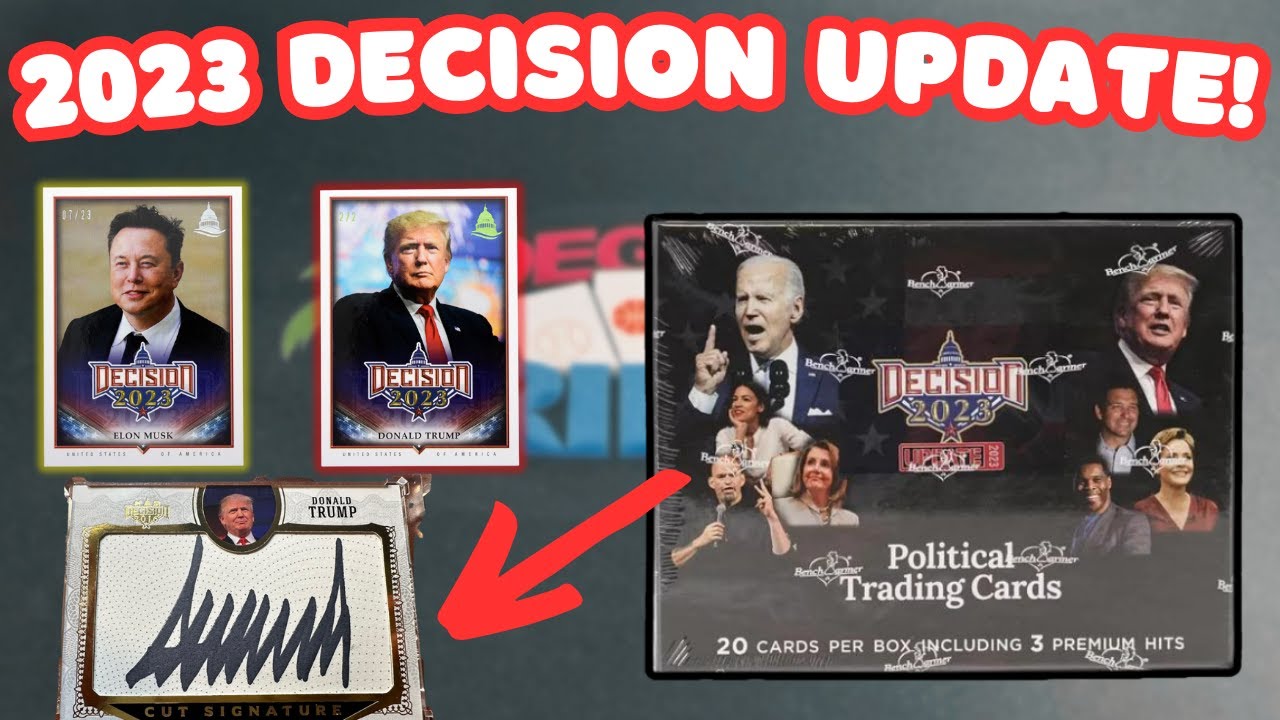 WTF? 2023 Decision Update Political Trading Cards Review!