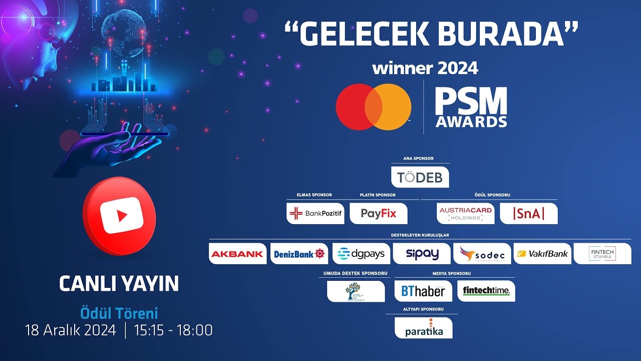 Mastercard PSM Awards'24 | 18 Aralık 2024
