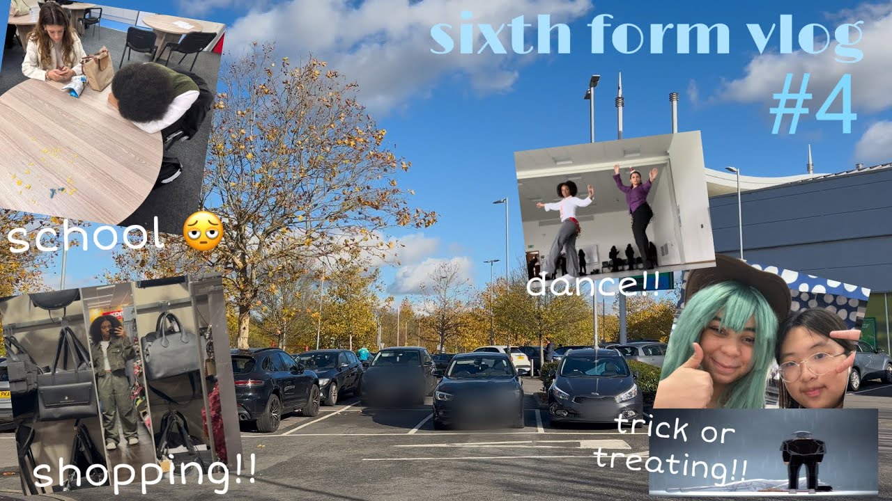 a week of school and a half term vlog!! || sixth form vlog #4