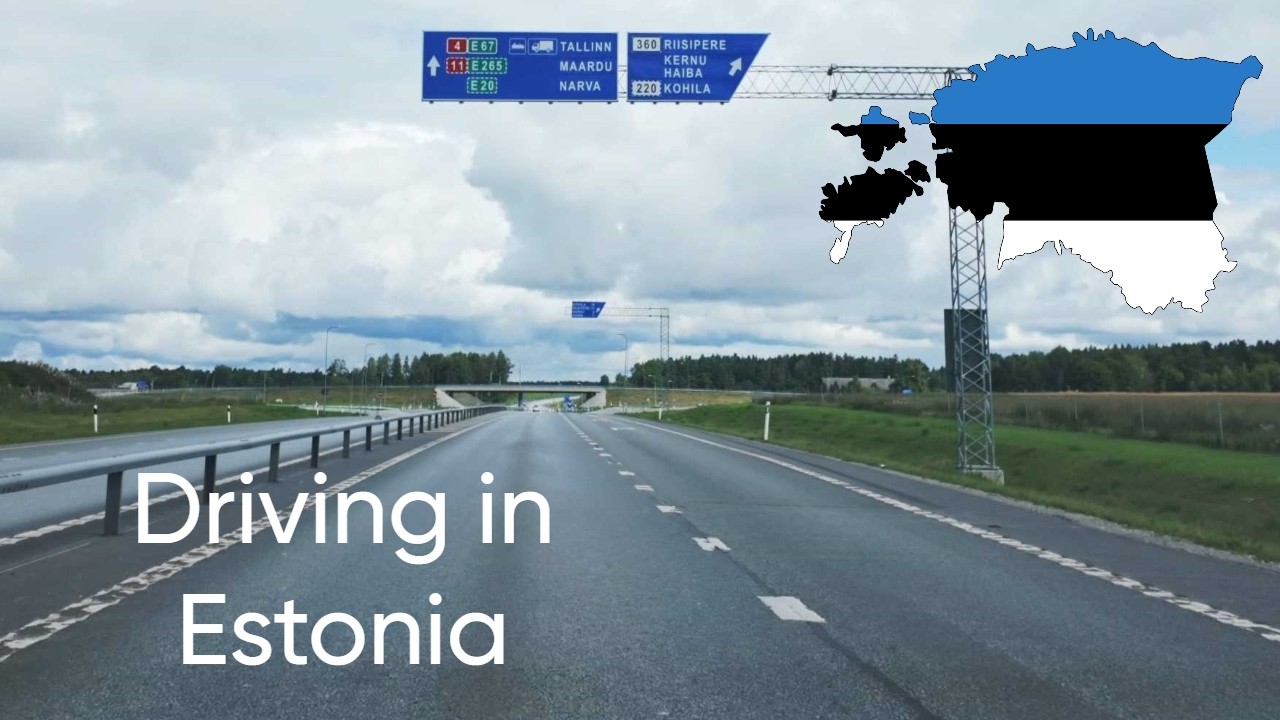 The Estonian Highway - Off To Tallinn - Driving In Estonia