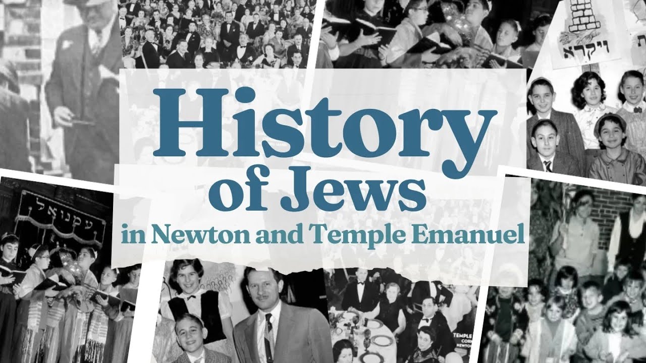 History of Jews in Newton and Temple Emanuel with Professor Jonathan Sarna - December 10, 2025