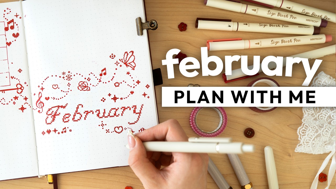 Journal With Me | My February 2026 Journal Setup