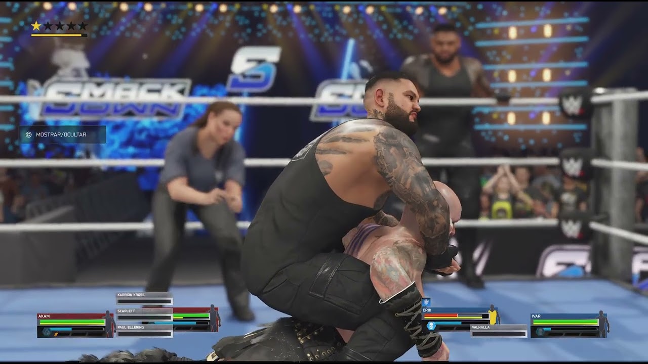 Rezar & Akam vs Erik & Ivar | SMACKDOWN #Gameplay #WWE2K25