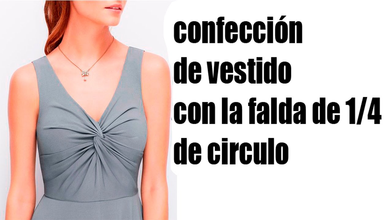 este confeccion de vestido vale la pena ver, si eres principiante