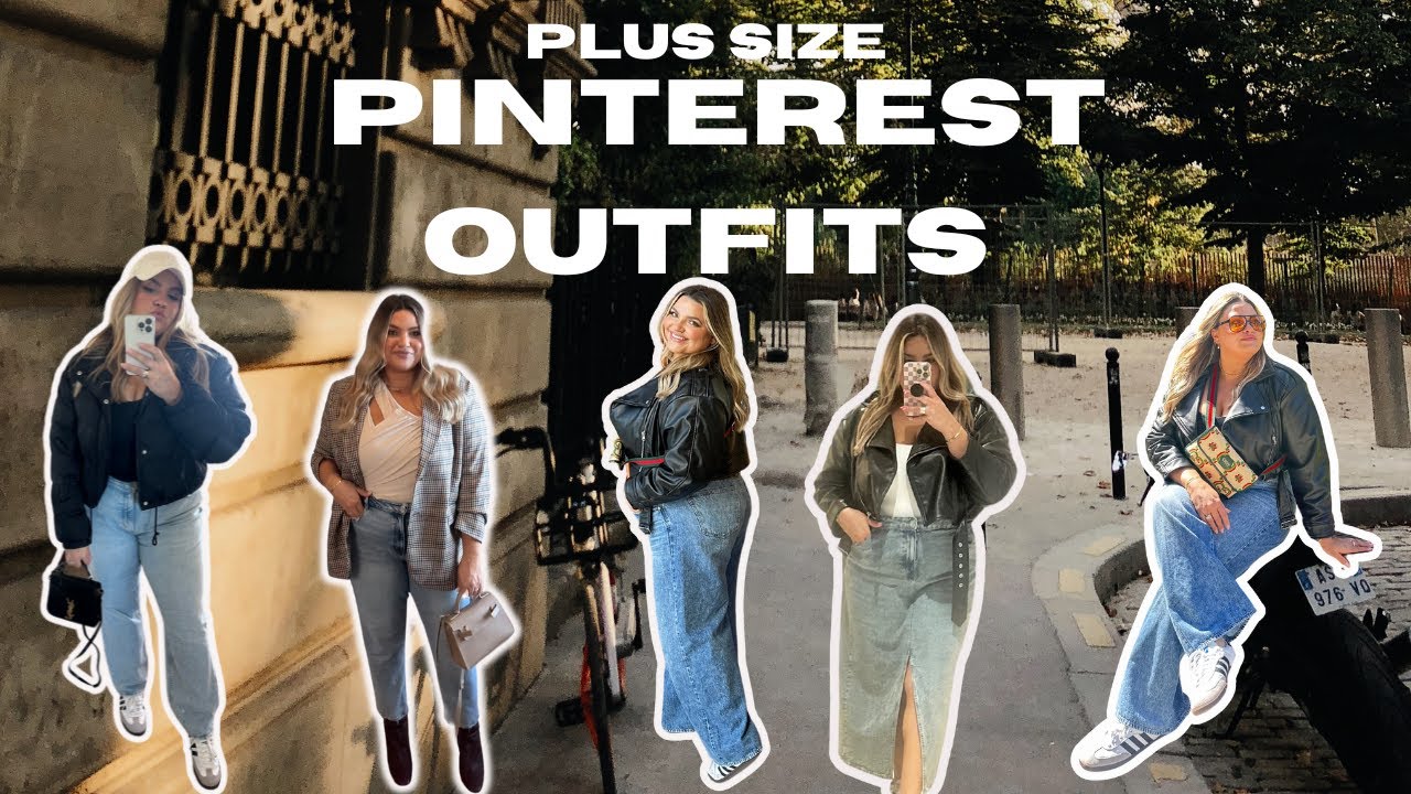 Воссоздание нарядов из Pinterest на модели Plus Size | Примерка Plus Size | Вдохновение для нарядов