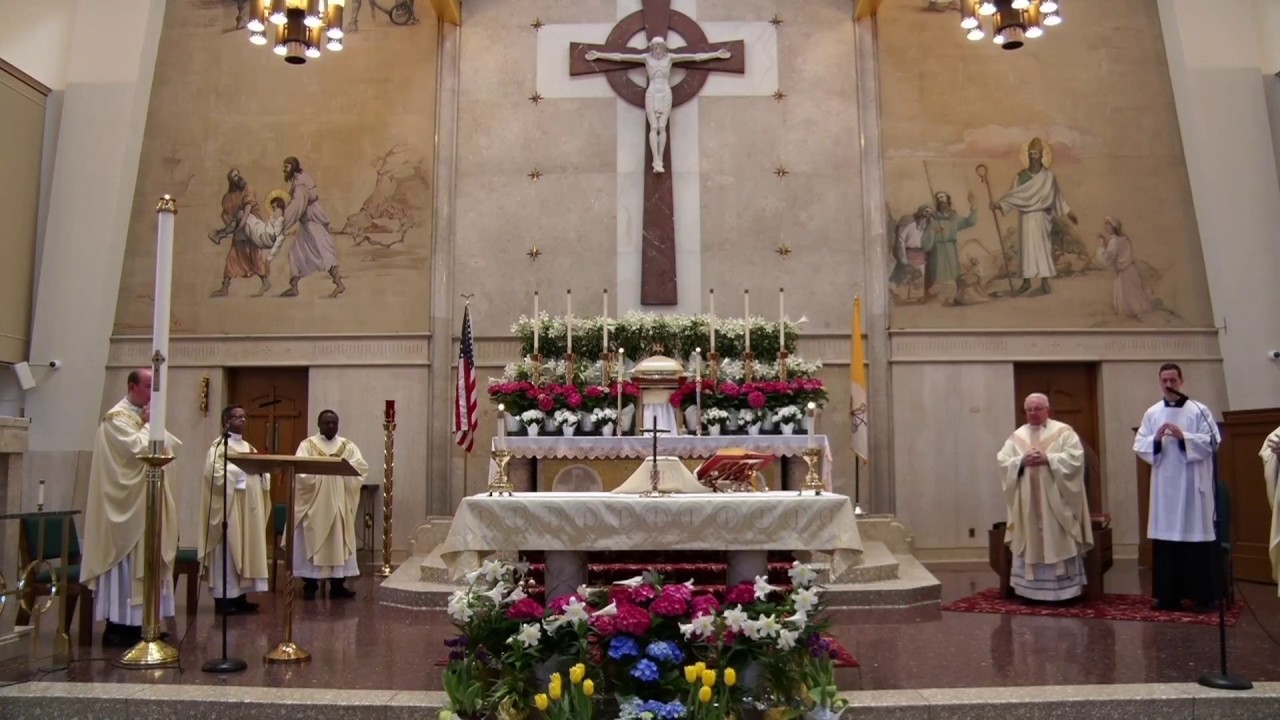 April 20th, Monday of the Second Week of Easter (School Mass)