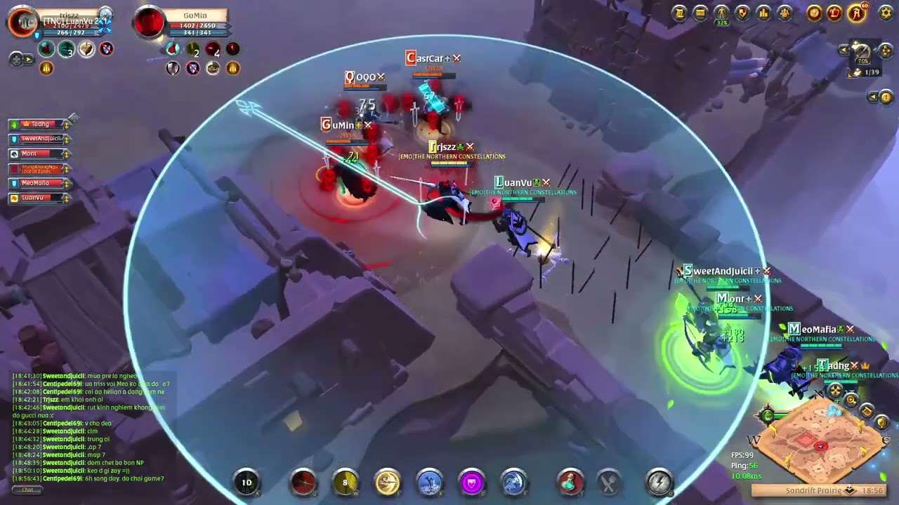 (albion online) Another off-meta build vs gucci gear smallscale team