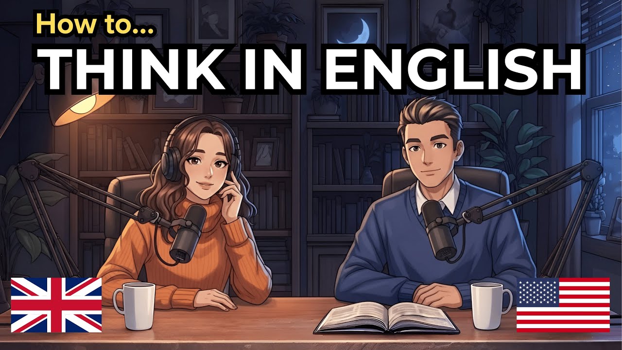 How to Think in English |  Easy English Conversation Practice
